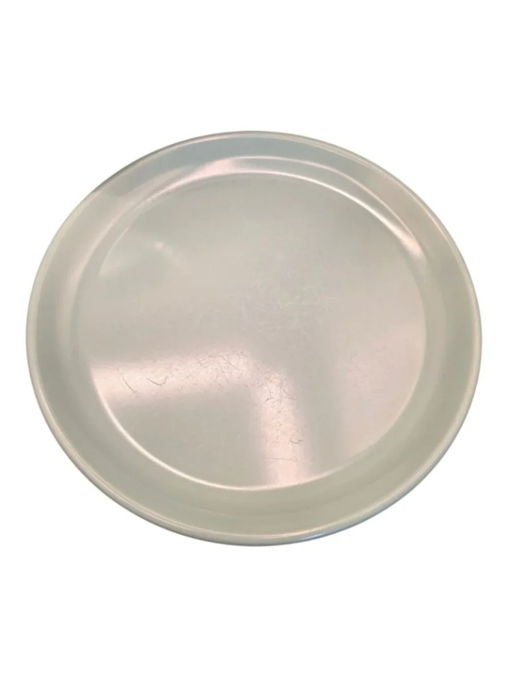 Rubbermaid Blue Plastic Plates Set Of 4 Lightweight Durable 10-Inch Round Dinner